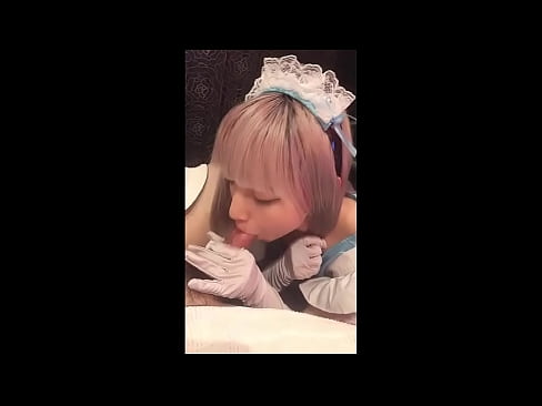 ❤️ Жапон пұты [майука], француз қызметшісі костюмі, 1-бөлім, минет және лосьонмен жұлқылау ☑ Секс видео бойынша бізде ❤